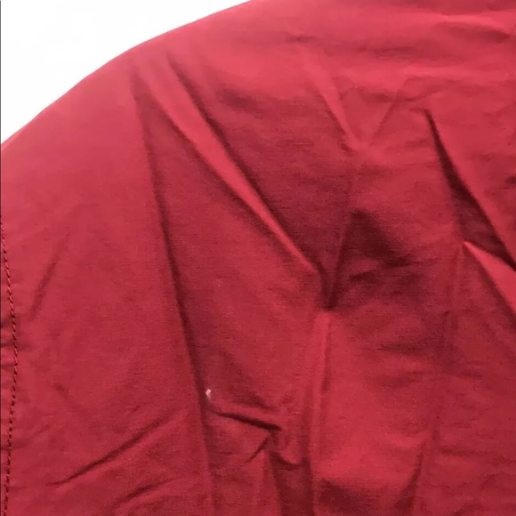 Tommy Hilfiger Men’s Reversible Windbreaker Light Puffer Coat Red Blue M - Picture 10 of 12